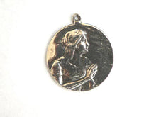 Load image into Gallery viewer, Medal - Saint Mary Magdalene  - Bronze  - Antique Reproduction 1172 CeCeAgnes Rosary Parts
