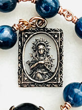 Load image into Gallery viewer, Our Lady of Sorrows Rosary - Kunzite and Bronze Single Decade Rosary
