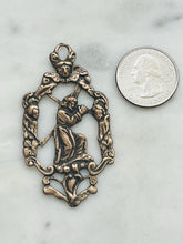 Load image into Gallery viewer, Spanish Cross - Bronze Antique Reproduction - Jesus Carrying His Cross 679
