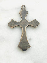 Load image into Gallery viewer, Petite Crucifix - Bronze Antique Reproduction - 443
