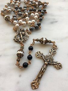 Holy Souls Rosary - Purgatory to Heaven - Ombré - Saint Michael