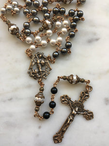 Holy Souls Rosary - Purgatory to Heaven - Ombré - Saint Michael