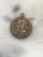 Load image into Gallery viewer, Medal - Saint Benedict - Bronze or Sterling Silver - Antique Reproduction 1384
