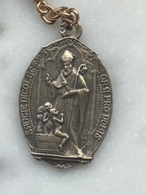 Load image into Gallery viewer, Saint Nicholas Chaplet - Green and Red - Bronze CeCeAgnes
