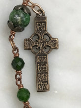Load image into Gallery viewer, Tiny Saint Patrick Rosary - Celtic - Irish - Single Decade Rosary CeCeAgnes
